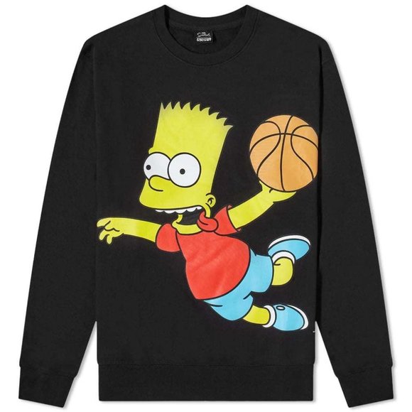 NEW CHINATOWN MARKET x THE SIMPSONS AIR BART CREWNECK - Picture 8 of 8